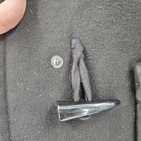 New England Mackintosh black hooded coat XL - Picture 6 of 14